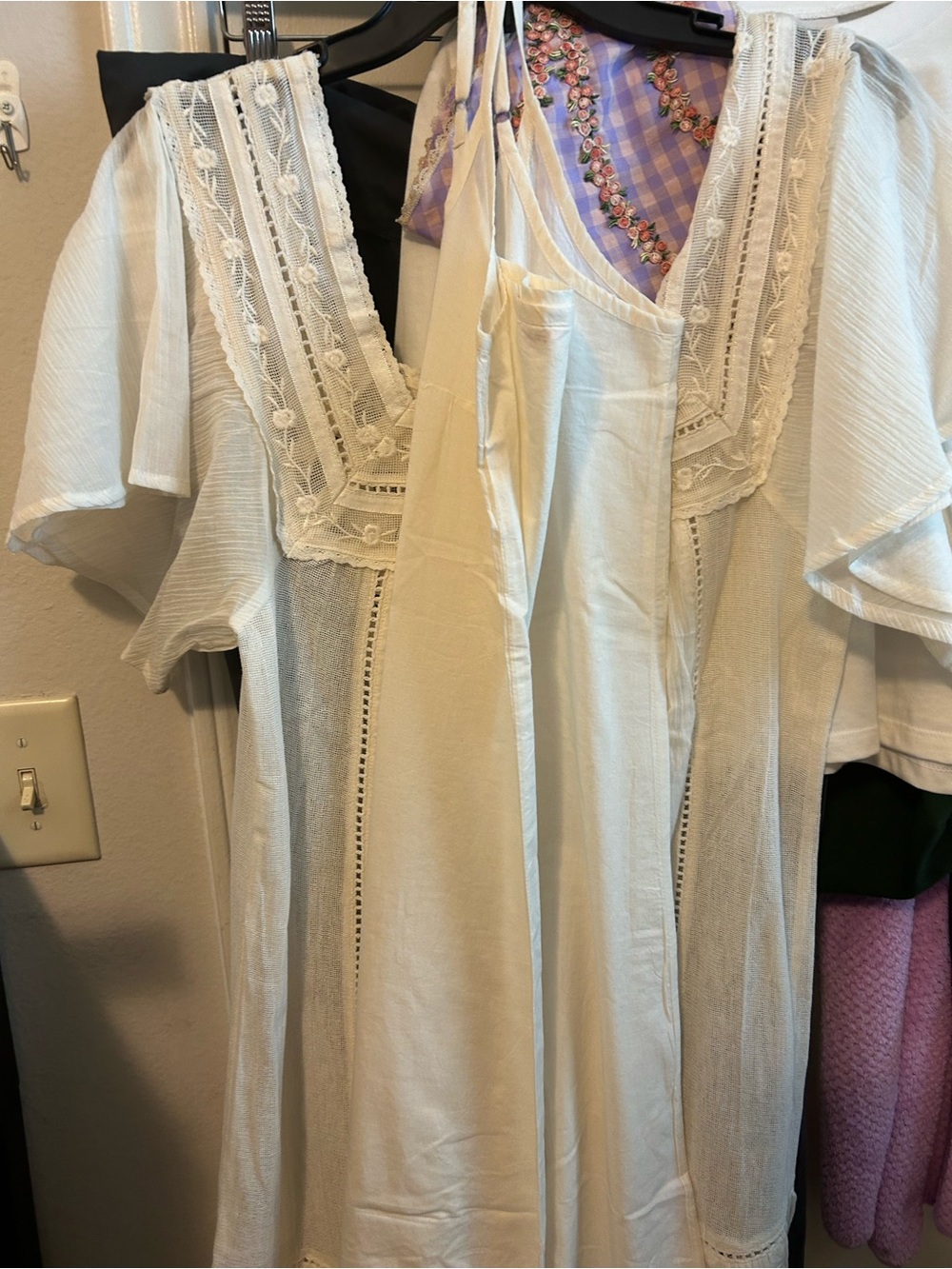 Free People NEW White Embroidered Maxi Dress - Picture 6 of 13